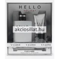   V.V.Love Hello Holiday ajándékcsomag ( Parfüm EDT 25ml + After shave 50ml )
