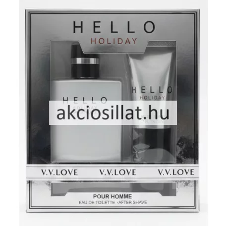 V.V.Love Hello Holiday ajándékcsomag ( Parfüm EDT 25ml + After shave 50ml )