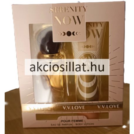 V.V.Love Serenity Now ajándékcsomag ( Parfüm EDP 30ml + Testápoló 50ml )