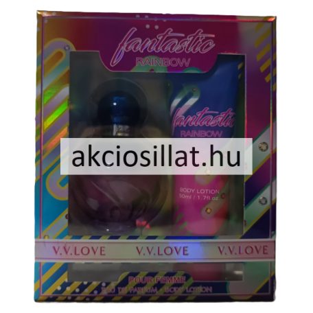 V.V.Love Fantastic Rainbow ajándékcsomag ( Parfüm EDP 30ml + Testápoló 50ml )
