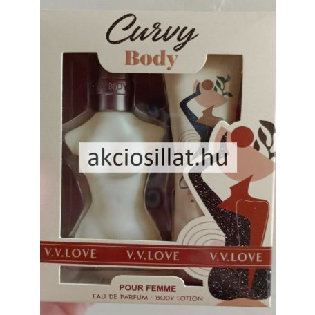 V.V.Love Curvy Body ajándékcsomag ( Parfüm EDP 30ml + Testápoló 50ml )