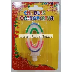 Candels-Szulinapi-0-szamos-gyertya-6cm-tortagyertya