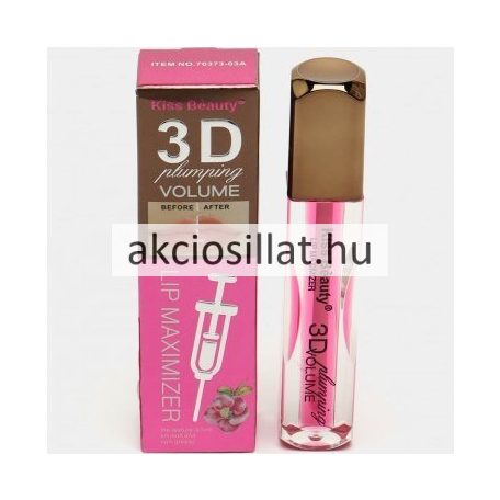 Kiss Beauty Lip Maximizer 3D Plumping Volume Pink ajakdúsító 5.5ml