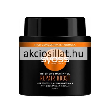 Syoss Repair Boost hajpakolás 500ml