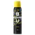 B.U. Wild 150ml-es női dezodor spray sárga és fekete mintás flakonban.