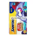 Ebruli Nitril púdermentes kék kesztyű L méret 100db