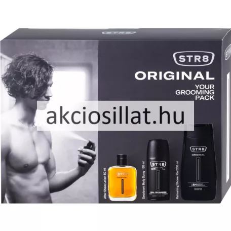 STR8 Original Ajándékcsomag (after 50ml+deo 150ml+tus 250ml)