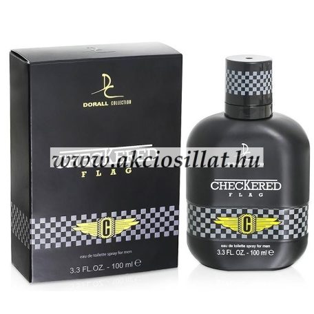 Dorall Checkered Flag Men EDT 100ml / Ferrari Scuderia Ferrari Black parfüm utánzat férfi