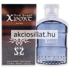   New Brand Xport EDT 100ml / Paco Rabanne Black XS Men parfüm utánzat