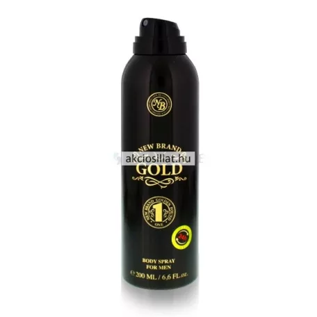 New Brand Gold Men dezodor 200ml