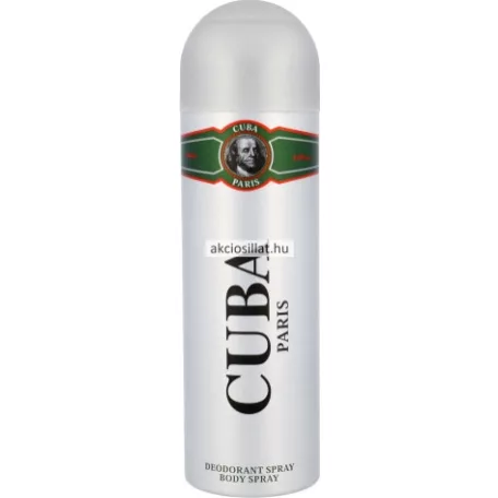 Cuba Green dezodor 200ml