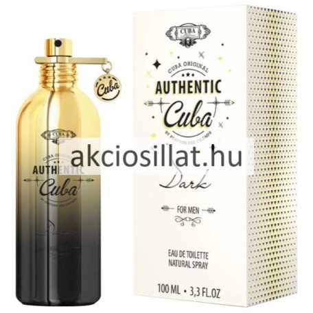 Cuba Authentic Dark Men EDT 100ml Férfi parfüm