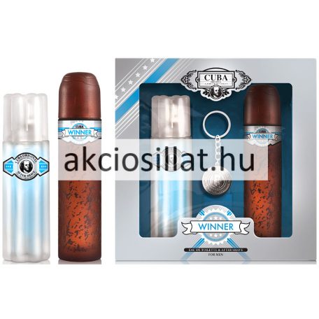 Cuba Winner ajándékcsomag ( EDT 100ml + After Shave + Kulcstartó )