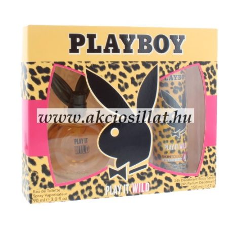 Playboy-Play-It-Wild-ajandekcsomag-EDT-90ml-dezodor-150ml