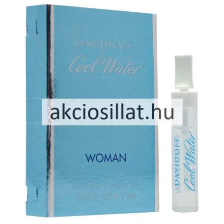 Davidoff Cool Water Woman EDT 1ml női parfüm illatminta