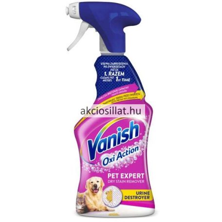 Vanish Pet Expert Szőnyeg és Kárpittisztító Spray 500ml