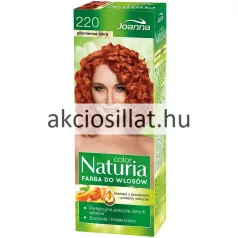   Joanna Naturia Permanent Color Cream 220 Tüzes Szikra Krémhajfesték 40+60g