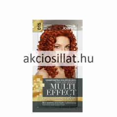   Joanna Multi Effect Keratin Complex Color 015 Fiery Red Tűzpiros hajszínező sampon 35g