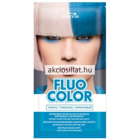 Joanna Fluo Color Turquoise Tűrkiz hajszínező 35g