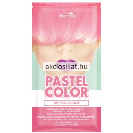 Joanna Pastel Color Pink hajszínező 35g