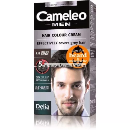 Cameleo-Men-hajfestek-4.0-Barna-2x30ml