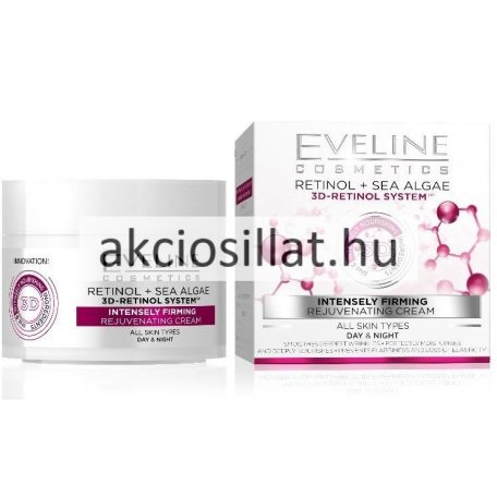 Eveline Retinol + Tengeri algák feszesítő nappali és éjszakai arckrém 50ml