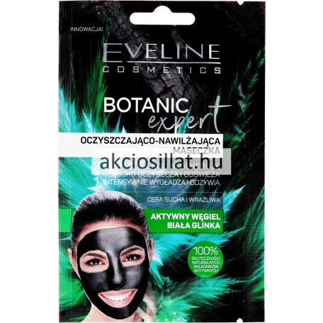 Eveline Botanic Expert tisztító hidratáló arcmaszk 2x5ml