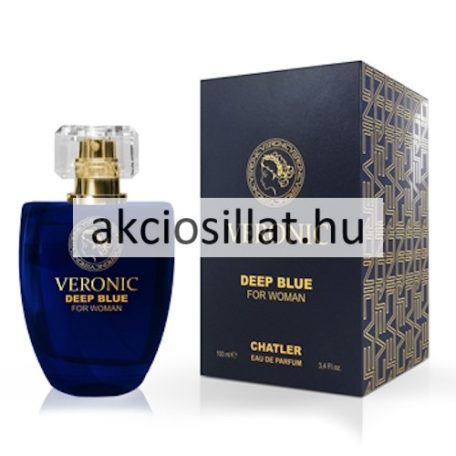 Chatler Veronic Deep Blue Women EDP 100ml /  Versace Pour Femme Dylan Blue parfüm utánzat
