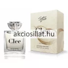 Chat D'or Clee 100ml női Eau de Parfum elegáns üvege és virágmintás doboza.