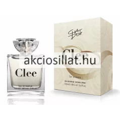 Chat D'or Clee 100ml női Eau de Parfum elegáns üvege és virágmintás doboza.