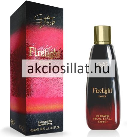 Chat D'or Firefight for Men EDP 100ml / Christian Dior Fahrenheit parfüm utánzat