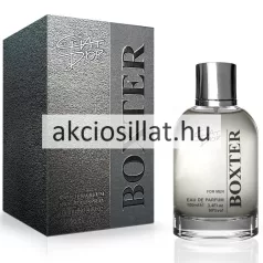 Chat D'or Boxter 100ml férfi EDP parfüm elegáns üvegben és szürke dobozban.