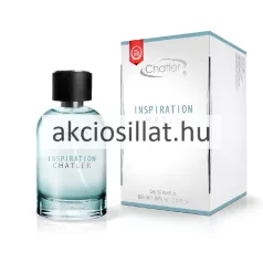 Chatler Inspiration EDP 100ml férfi parfüm világoskék üvegben fekete kupakkal és díszdobozzal akciosillat