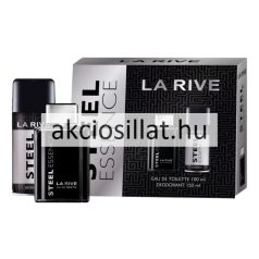 La Rive Steel Essence ajándékcsomag (EDT + Dezodor)