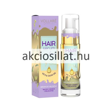 Vollaré Pro Hair hajápoló szérum E-vitaminnal és Olivaolajjal 30ml