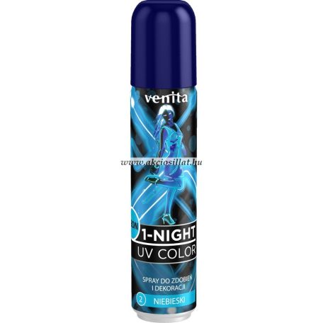 Venita-1-Night-UV-Neonfenyu-1-napos-kimoshato-ammoniamentes-hajszinezo-spray-50ml-3-Neon-Blue