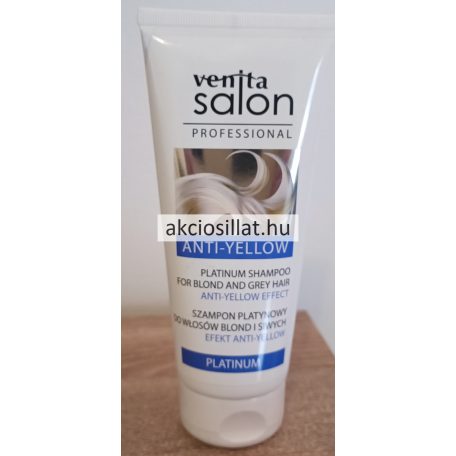 Venita Salon Professional Anti-Yellow SILVER hamvasító sampon 200ml