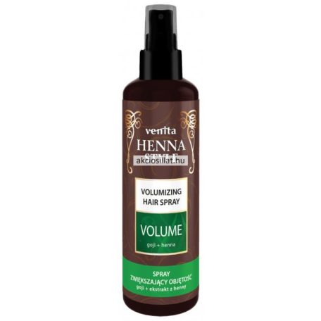 Venita Henna Style Volume Hajformázó spray volumennövelő hatással 200ml