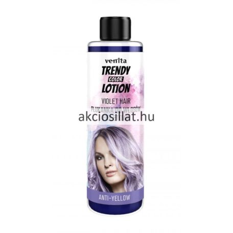 Venita Trendy Color Lotion Anti-Yellow Violet hamvasító hajöblítő 200ml