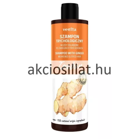 Venita Imbir Gyömbér Sampon Legyengült hajra 300ml