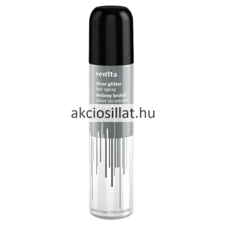 Venita Silver Spray ezüst csillámos hajlakk 75ml flakonban