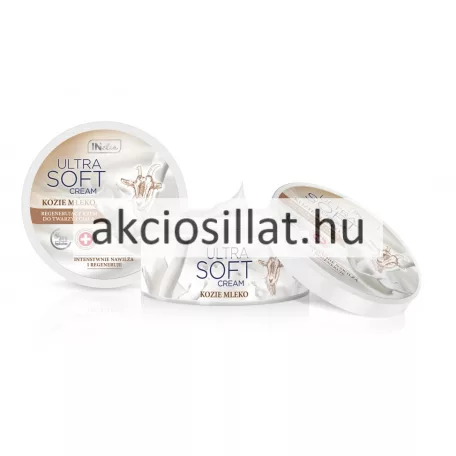 INelia Ultra Soft kecsketejes regeneráló arc és testkrém 200ml