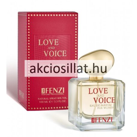 J.Fenzi Love And Voice Women EDP 100ml / Valentino Voce Viva parfüm utánzat női