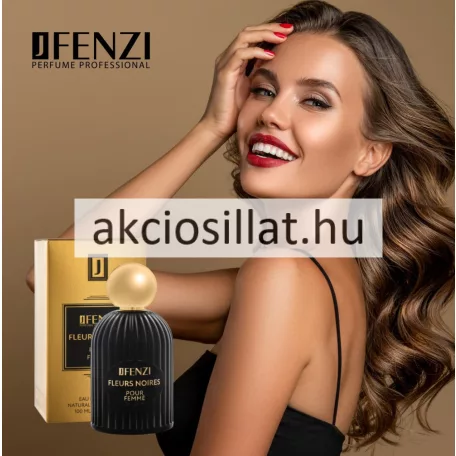 J.Fenzi Fleurs Noires Pour Femme EDP 100ml / Tom Ford Black Orchid parfüm utánzat női