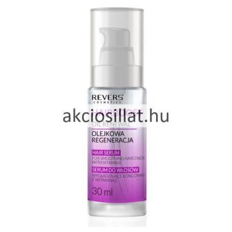 Revers Hairboost szilikonos hajvégápoló szérum E-vitaminnal 30ml