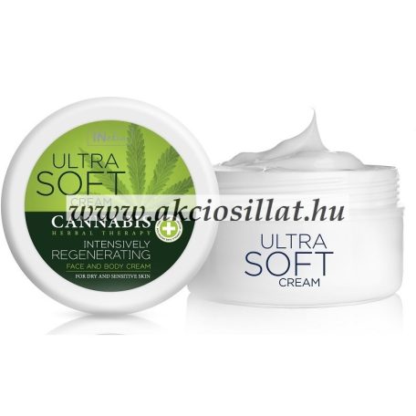 Inelia Ultra Soft Cannabis arc és testkrém 150ml