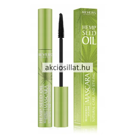 Revers Hemp Seed Oil szempillaspirál kenderolajjal fekete 12ml