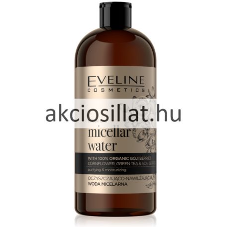 Eveline Organic Gold Tisztító hidratáló micellás víz 500ml