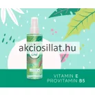 La Rive Mind Chill 200ml-es vegán test- és hajpermet zöld és rózsaszín pálmaleveles mintájú flakonja halványrózsaszín porlasztófejjel és átlátszó kupakkal.