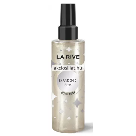 La Rive Diamond Star csillámos testpermet 200ml flakon